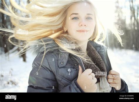 skinny blonde teen|Cute teen teenager blonde girl Stock Photos and Images